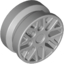 Набор LEGO Wheel 11 x 6 with 8 'Y' Spokes [Plain], Светлый сине-серый