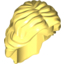 Набор LEGO Minifig Hair Female Mid-Length Wavy with Center Part, Bright Light Yellow