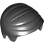 Набор LEGO Minifig Hair Smooth Combed Sideways, Черный