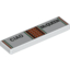 Набор LEGO Tile 1 x 4 with 'CIAO' and 'McQUEEN' Print, Белый