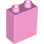 Набор LEGO Brick 1 x 2 x 2, Ярко-розовый