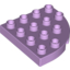 Набор LEGO Duplo, Plate Round Corner 4 x 4, Lavender