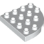 Набор LEGO Duplo, Plate Round Corner 4 x 4, Белый