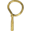 Набор LEGO Minifig Lasso, Pearl Gold