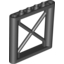 Набор LEGO Support 1 x 6 x 5 Girder Rectangular, Черный