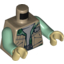 Набор LEGO Torso Vest and Camouflage Shirt Print / Sand Green Arms / Tan Hands, Dark Tan