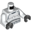 Набор LEGO Torso Stormtrooper, Detailed Armor Print / White Arms / Black Hands, Белый