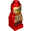 Набор LEGO Microfig Mini Taurus Gladiator Red, Красный