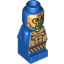 Набор LEGO Microfig Mini Taurus Gladiator Blue, Голубой