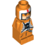 Набор LEGO Microfig Star Wars Luke Skywalker, Оранжевый