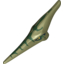 Набор LEGO Dino Head Pteranodon with Eyes and Dark Green Stripes Print, Оливковый