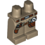 Набор LEGO Legs and Hips with Gunbelt and Compass Print, Dark Tan
