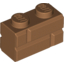 Набор LEGO Brick Special 1 x 2 with Masonry Brick Profile, Medium Dark Flesh