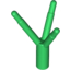 Набор LEGO Plant Flower Stem with Bar, Зеленый