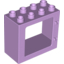 Набор LEGO Door Frame Flat Front Surface, Completely Open Back, Lavender