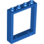 Набор LEGO Door Frame 1 x 4 x 4 (Lift), Голубой