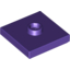 Набор LEGO Plate Special 2 x 2 with Groove and Centre Stud, Темно-фиолетовый