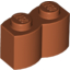 Набор LEGO Brick Special 1 x 2 Palisade [aka Log], Темно-оранжевый