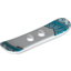 Набор LEGO Minifig Snowboard Small with Medium Blue and Black Stripes and Circles and "48mm" Print, Белый