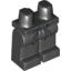 Набор LEGO Legs and Hips with Gray Belt and Black Markings Print, Черный
