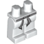 Набор LEGO Legs and Hips with Gray and Black Belt Print, Белый