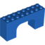 Набор LEGO Brick Arch 2 x 8 x 3, Голубой