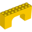 Набор LEGO Brick Arch 2 x 8 x 3, Желтый