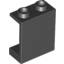 Набор LEGO Panel 1 x 2 x 2 [Hollow Studs], Черный