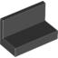 Набор LEGO Panel 1 x 2 x 1 [Square Corners], Черный