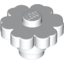 Набор LEGO Plant Flower 2 x 2 - Rounded Solid Stud, Белый
