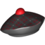 Набор LEGO Hat, Scottish Tam o'Shanter with Red and White Tartan Print, Черный