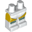 Набор LEGO Legs and Hips with Socks and Green Garters Print, Белый