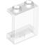Набор LEGO Panel 1 x 2 x 2 [Side Supports / Hollow Studs], Trans-Clear