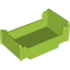 Набор LEGO Duplo Bed 3 X 5 X 35.5, Лайм
