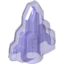 Набор LEGO Rock 1 x 2 Crystal Stepped, Trans-Purple