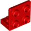 Набор LEGO Bracket 1 x 2 - 2 x 2 Inverted, Красный