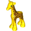 Набор LEGO Duplo Giraffe Baby, New Style, Желтый