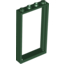 Набор LEGO Door Frame 1 x 4 x 6 Type 2, Темно-зеленый