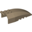 Набор LEGO Windscreen 8 x 4 x 2 with 4 Studs and Handle, Dark Tan