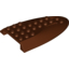 Набор LEGO Aircraft Fuselage Curved Aft Section 6 x 10 Top, Красно-коричневый