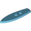 Набор LEGO Minifig Surfboard Standard, Medium Azure