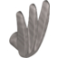 Набор LEGO Minifig Bladed Claw, Spread, Flat Silver