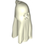 Набор LEGO Minifig Head Cover - Ghost Shroud with Open Mouth, Glow in Dark White
