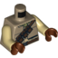 Набор LEGO Torso SW Vest with Three Pocket Bandolier Print / Tan Arms / Reddish Brown Hands, Dark Tan