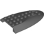 Набор LEGO Aircraft Fuselage Curved Aft Section 6 x 10 Top, Темный сине-серый
