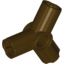 Набор LEGO Technic Axle and Pin Connector Triple [120В° Offset], Темно-коричневый