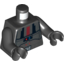 Набор LEGO Torso SW Armor Sith Trooper Print / Black Arms / Black Hands, Черный