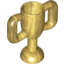 Набор LEGO Minifig Trophy Cup Small, Pearl Gold