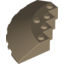 Набор LEGO Brick Round Corner 6 x 6 with 33В° EdgeSlope and Facet Cutout, Dark Tan