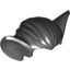 Набор LEGO Minifig Hair with Bat Ears and Dark Bluish Gray Inner Ear Print, Черный